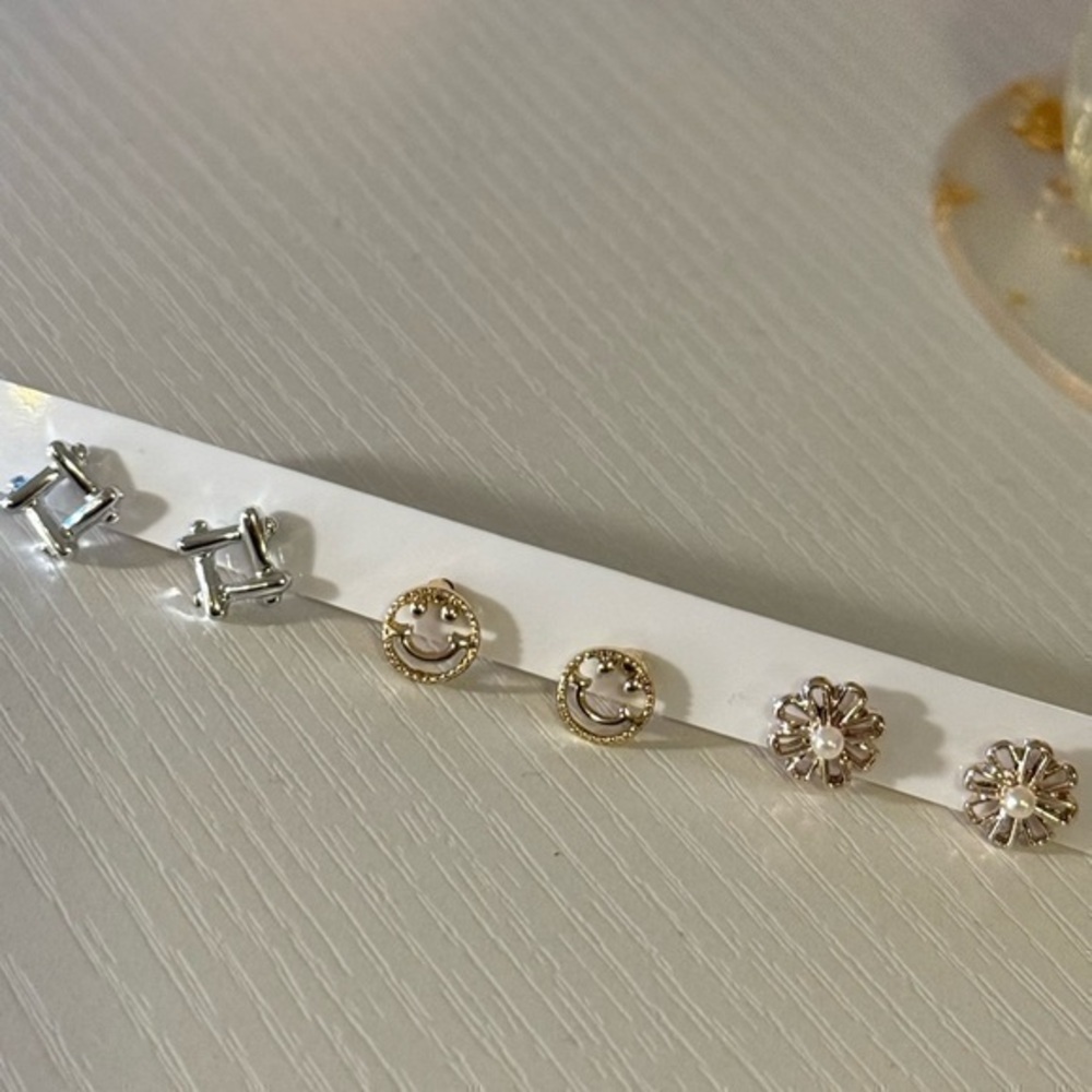 Chic Silver and Gold Earrings Collection